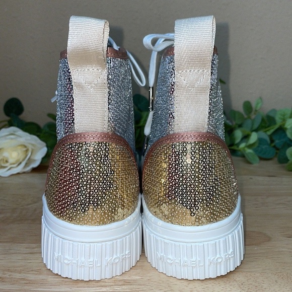 MICHAEL Michael Kors Gertie High Top Sneakers - Picture 4 of 6